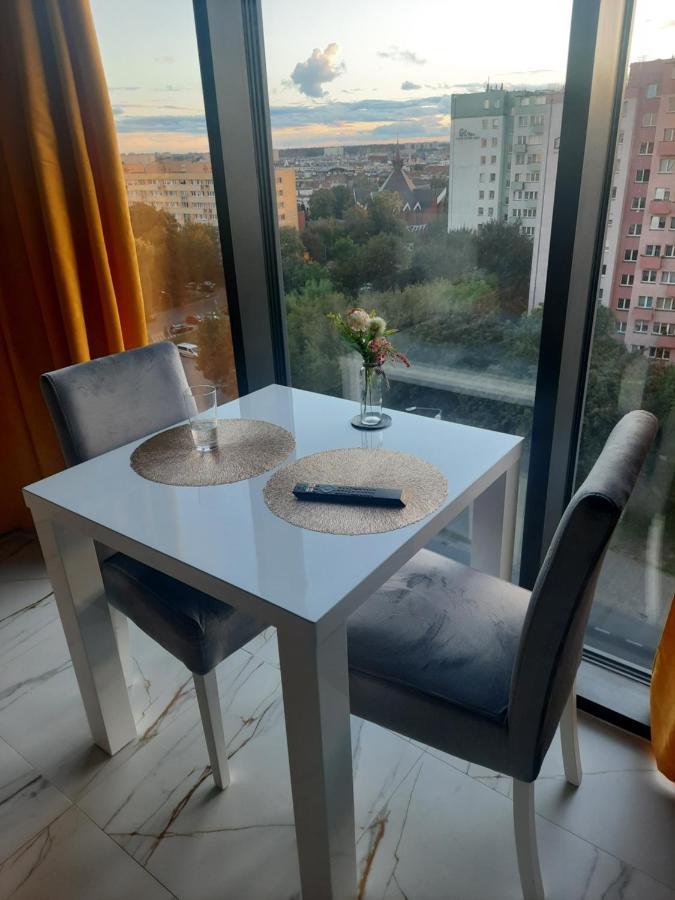 Hanza Tower Sunny Apartment Stettin Exterior foto