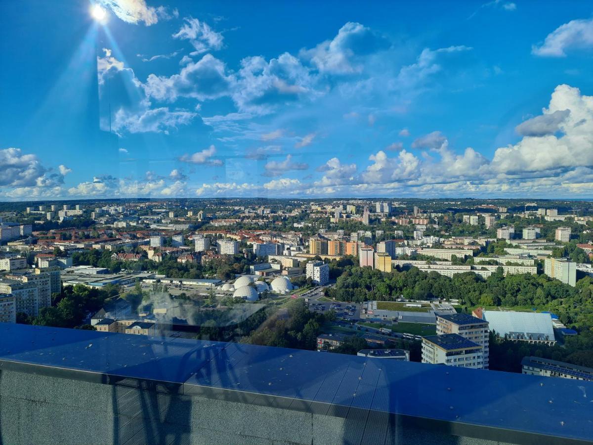 Hanza Tower Sunny Apartment Stettin Exterior foto